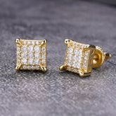 Maciza Sterling Silver CZ Earrings